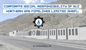 Corporate Social Responsibility of Sui Northern Gas Pipelines Limited (SNGPL).